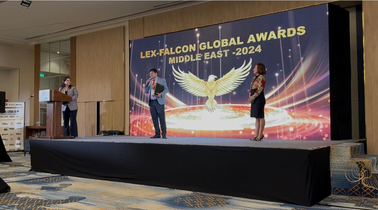 Advocate Manish Shukla at Dubai Global Legal Summit 2024